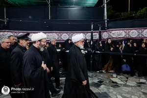 بازدید تولیت آستان قدس رضوی از موکب بنیاد رضوی