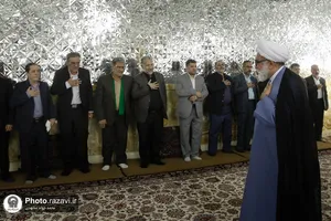 دیدار مداحان، شاعران و هیئات مذهبی با تولیت آستان قدس رضوی