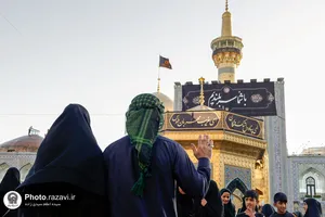 حال و هوای حرم مطهر رضوی در دهه آخر صفر-3