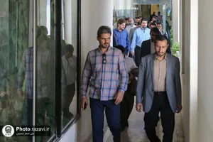 بازدید کارکنان و خدام حرم مطهر از شرکت فرآورده&zwnj;های لبنی رضوی