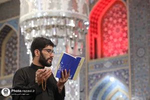 مراسم احیا شب نوزدهم ماه مبارک رمضان در حرم مطهر رضوی - 3