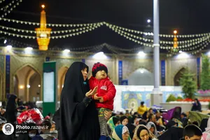 مراسم احیا شب بیست و سوم ماه مبارک رمضان در حرم مطهر رضوی - 2