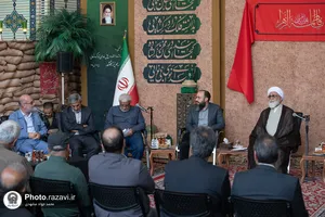 دیدار نویسندگان و ناشران دفاع مقدس و محور مقاومت با تولیت آستان قدس رضوی