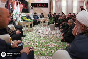 حضور خدام در موکب مدینه&zwnj;الزائرین امام حسن علیه السلام