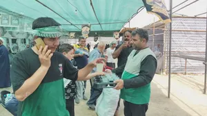 خدمت بی منت خادمیاران البرزی در مرز مهران/ گزارش تصویری