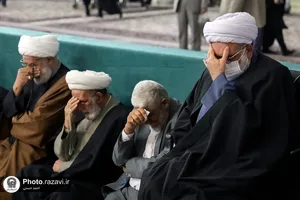 هفتمین سالگرد درگذشت آیت الله واعظ طبسی در حرم مطهر رضوی
