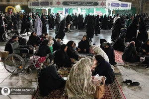 افطار خانوادگی در حریم بهشت