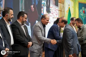 آیین تجلیل از معلمان مدارس امام رضا علیه&zwnj;السلام