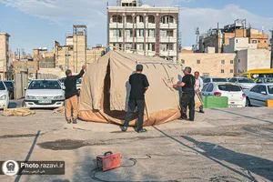 بازدید مدیرعامل بنیاد کرامت رضوی از مواکب اطراف حرم امام رضا علیه&zwnj;السلام 