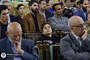 دیدار جمعی از ورزشکاران با تولیت آستان قدس رضوی