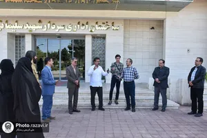 بازدید جمعی از مدیران رادیو از فعالیت&zwnj;های عمرانی، فرهنگی و خدماتی آستان قدس رضوی