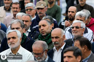 تشرف کاروان پیاده استان البرز به حرم مطهر رضوی