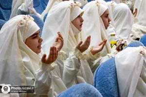 جشن تکلیف دختران مدارس امام رضا(علیه&zwnj;السلام)