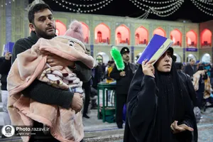 مراسم احیا شب بیست و سوم ماه مبارک رمضان در حرم مطهر رضوی - 1