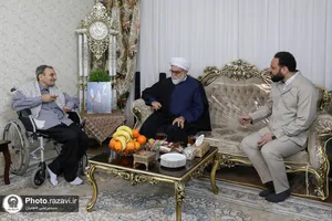 دیدار تولیت آستان قدس رضوی با جانبازان و ایثارگران انقلاب اسلامی