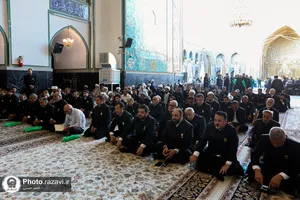 بزرگداشت آیت الله محفوظی در حرم مطهر رضوی