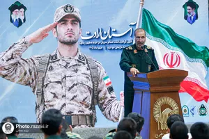بزرگداشت مقام سرباز در حرم مطهر رضوی 