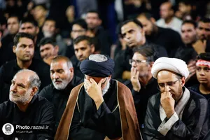 عزاداری هیأت&zwnj;های مذهبی استان خراسان جنوبی در حسینیه حرم