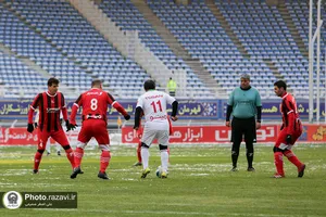 دیدار تیم منتخب فوتبال خراسان و تیم ملی ۱۹۹۸