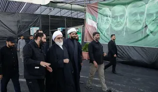 بازدید تولیت معزز آستان قدس رضوی از موکب‌های دارالکرامه + فیلم