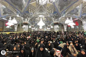 همایش "شیرخوارگان حسینی" در حرم مطهر رضوی-2