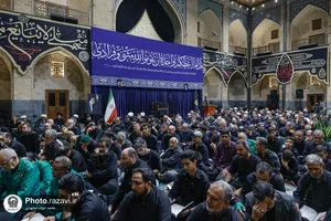 عزاداری ایام پایانی ماه صفر در حرم مطهر رضوی-3