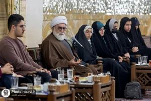 دیدار جمعی از نخبگان جوان کشور با تولیت آستان قدس رضوی