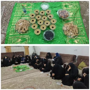 برگزاری آیین سمنوپزان در سالروز شهادت حضرت فاطمه زهرا(س) توسط خادمیاران بابل