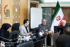 نشست خبری بمناسبت روز ملی گل و گیاه در بنیاد بهره وری موقوفات آستان قدس رضوی