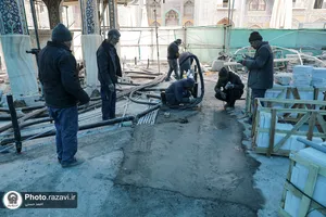 پروژه مرمت و بازسازی صحن انقلاب