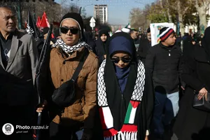 تشییع پیکر شهدای گمنام در مشهد