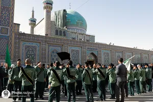 مراسم عزاداری هیئت عالم آل محمد(علیه السلام) ویژه خادمین بارگاه رضوی