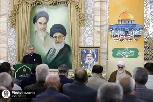 دیدار جمعی از مداحان با تولیت آستان قدس رضوی