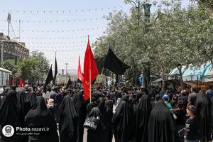 عزاداری روز تاسوعای حسینی در مشهد
