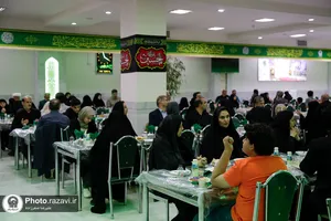 پذیرایی از پزشکان مشهدی در مهمانسرای حضرت