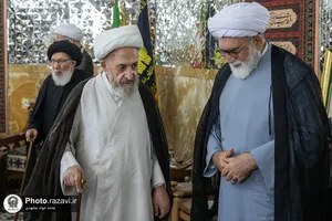 دیدار اساتید دارالعلم با تولیت آستان قدس رضوی