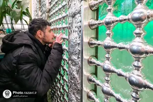 تشرف جمعی از روشندلان استان مازندران به حرم مطهر رضوی