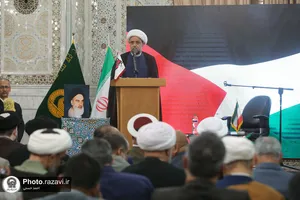 بزرگداشت شهدای غزه در حرم مطهر رضوی