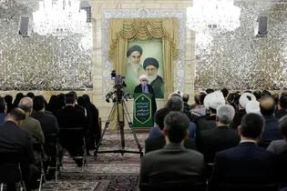 نکوداشت مقام معلم در حرم مطهر رضوی