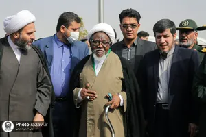 ورود شیخ ابراهیم زکزاکی به مشهد