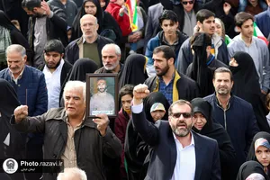 راهپیمایی پرشکوه 22 بهمن در مشهد