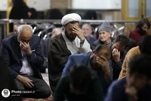 بزرگداشت مرحوم سیدرضا موید در حرم مطهر رضوی