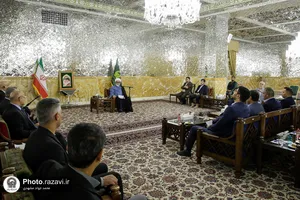 دیدار اعضای اجلاس رؤسای دانشگاه&zwnj;های برتر ایران و عراق با تولیت آستان قدس رضوی