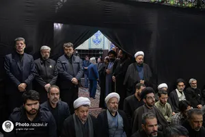 مجلس روضه فاطمیه در حرم مطهر رضوی-1