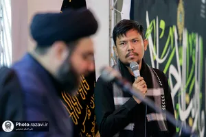 گردهمایی شیعیان اندونزی زبان مالایی در حرم مطهر رضوی