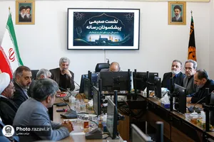 دیدار جمعی از پیشکسوتان رسانه با مدیر عالی حرم مطهر رضوی