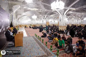 تشرف کاروان 3هزار نفری نیشابور به حرم مطهر رضوی