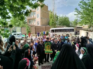 نهاوند غرق در شور و معنویت رضوی/گزارش تصویری