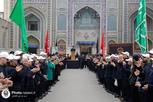 عزاداری هیئت عالم آل محمد در روز شهادت امام صادق علیه السلام