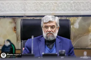 دیدار مدیر عالی حرم مطهر رضوی با فرمانده و نیروهای یگان حفاظت حرم مطهر رضوی در هفته بسیج